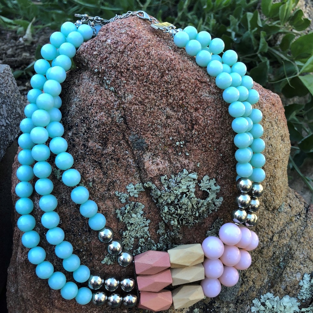 Turquoise Pastel Necklace